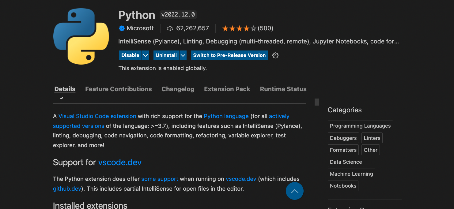 Python plugin