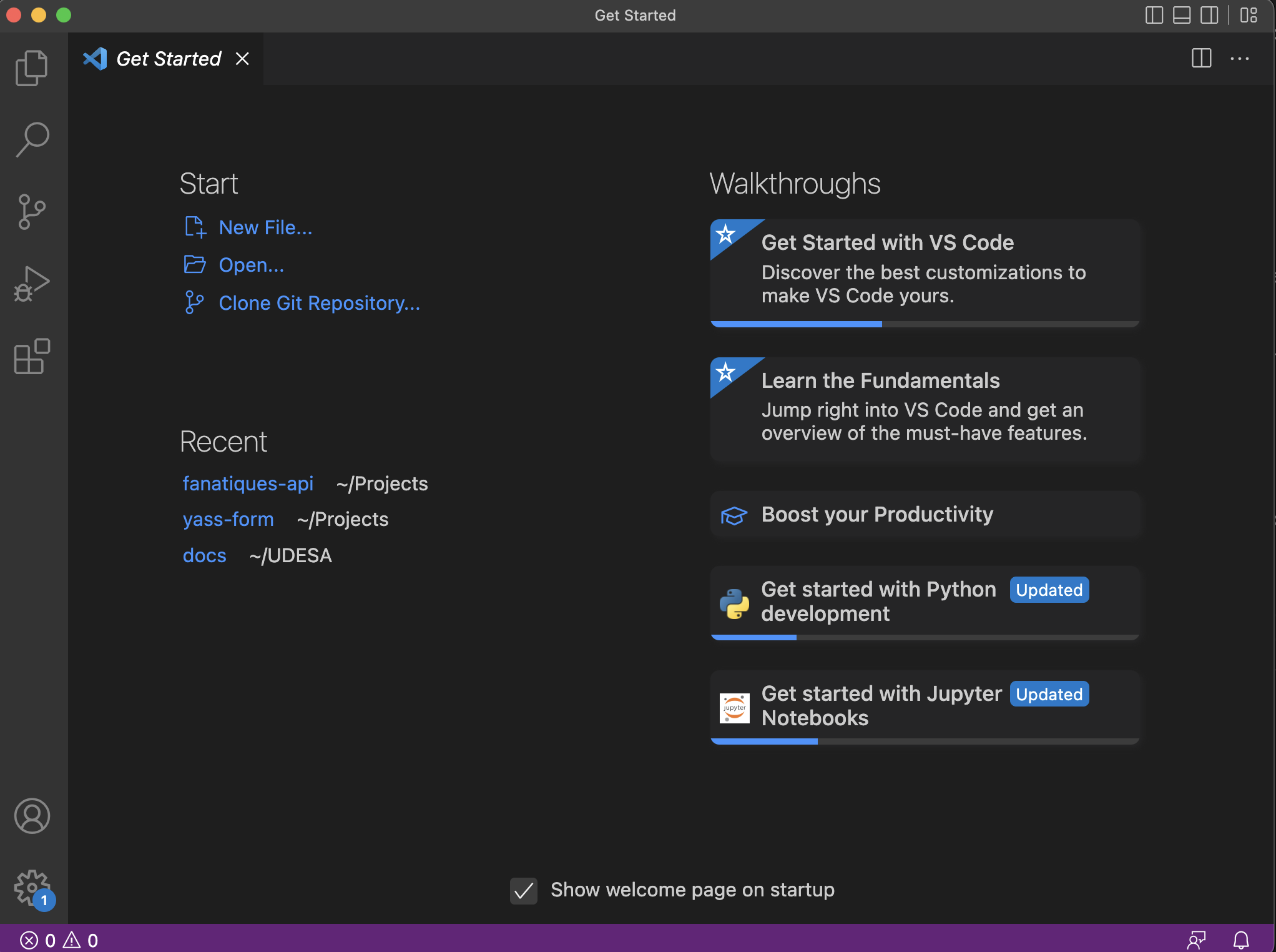 VS Code preview