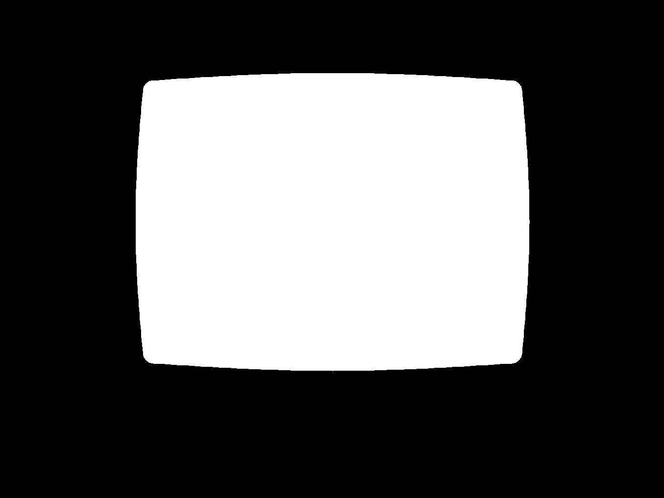 Máscara de la TV